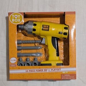 10 Piece Power Drill Playset